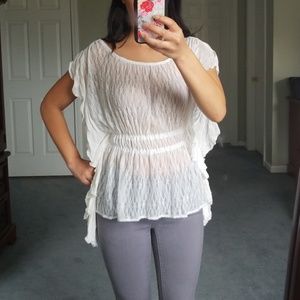 Free People lace top